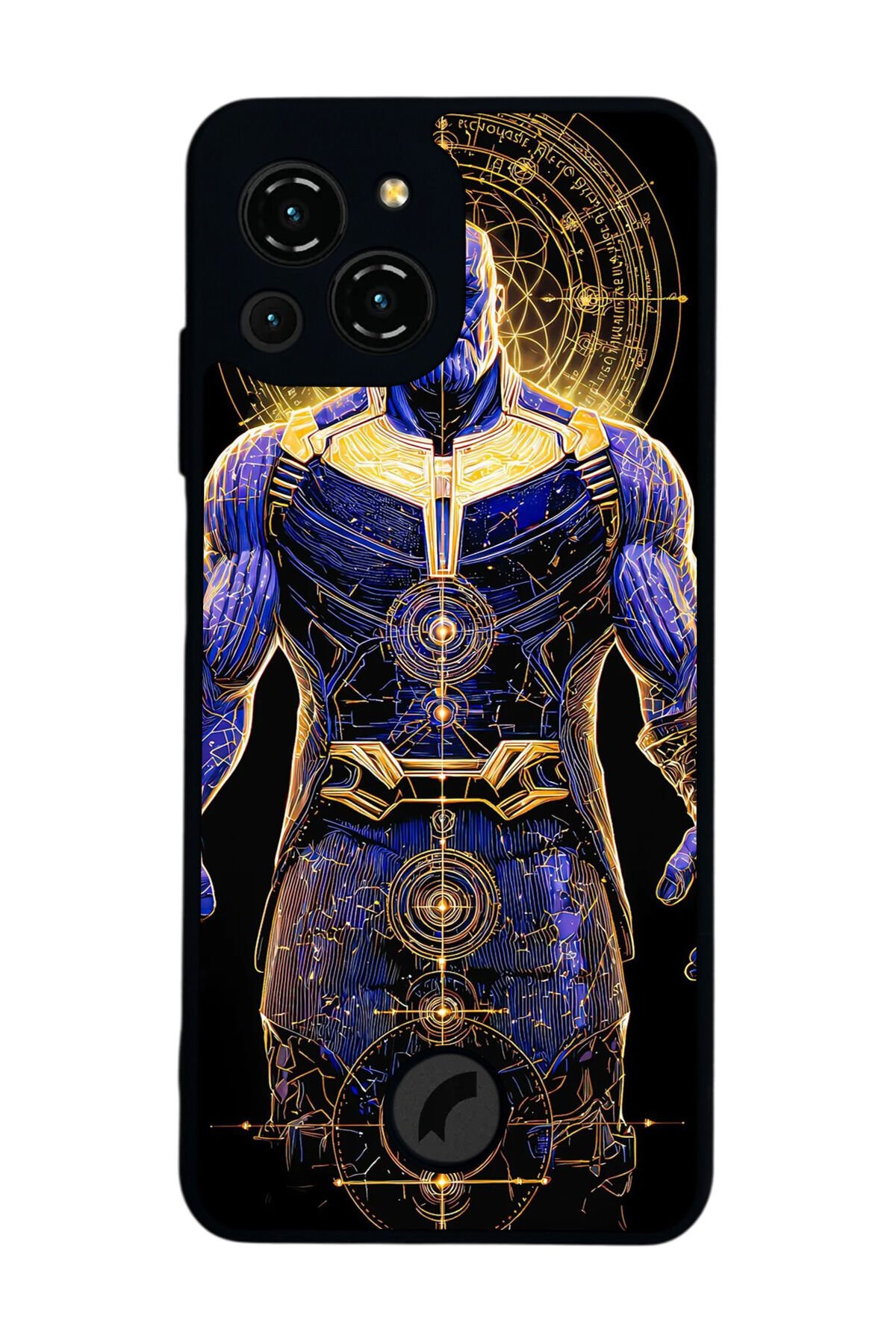 Reeder S23 Pro Max Uyumlu Thanos Tasarımlı Glossy Premium Kılıf