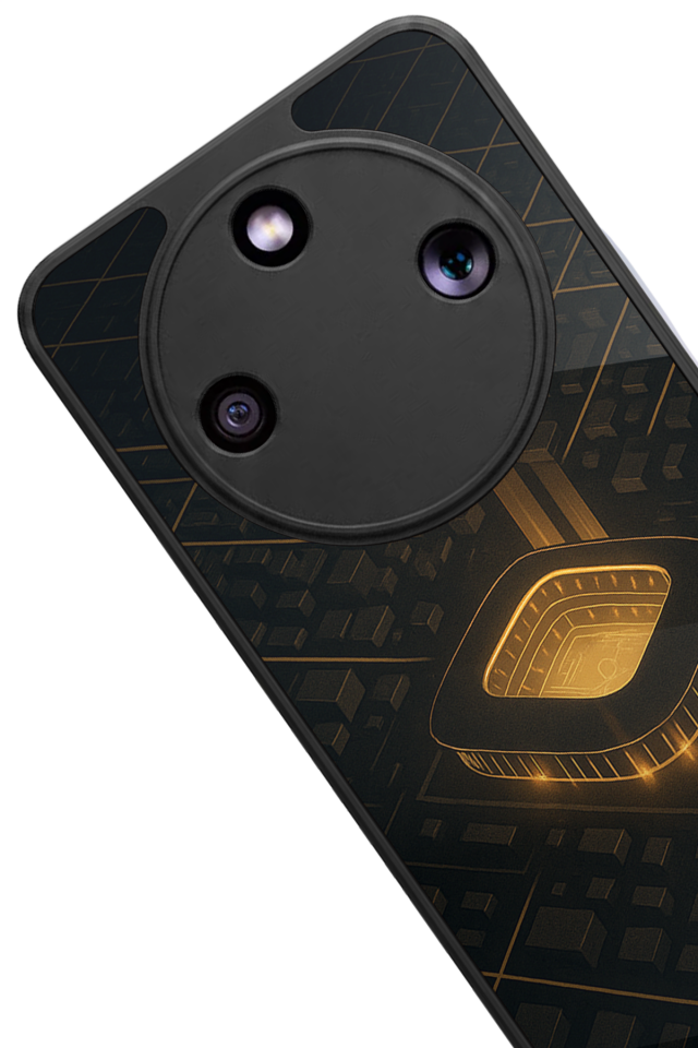 Honor Magic 8 Lite Uyumlu Aslan Tasarımlı Glossy Premium Kılıf