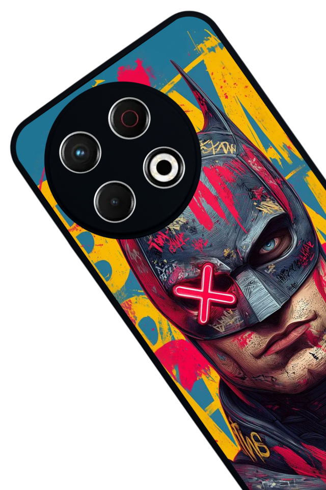 Tecno Spark 30 Pro Uyumlu Batman Tasarımlı Glossy Premium Kılıf