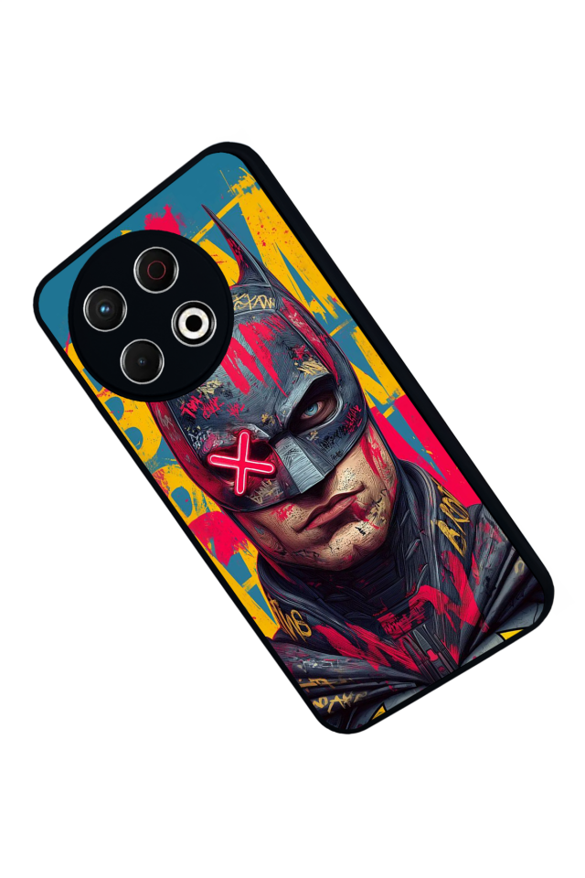 Tecno Spark 30 Pro Uyumlu Batman Tasarımlı Glossy Premium Kılıf