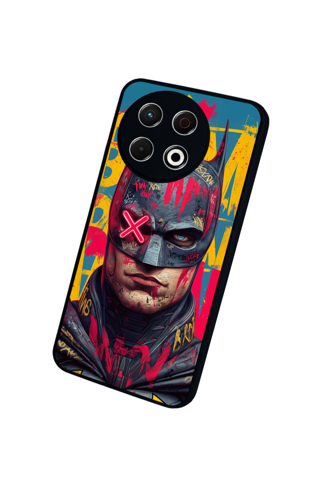 Tecno Spark 30 Pro Uyumlu Batman Tasarımlı Glossy Premium Kılıf