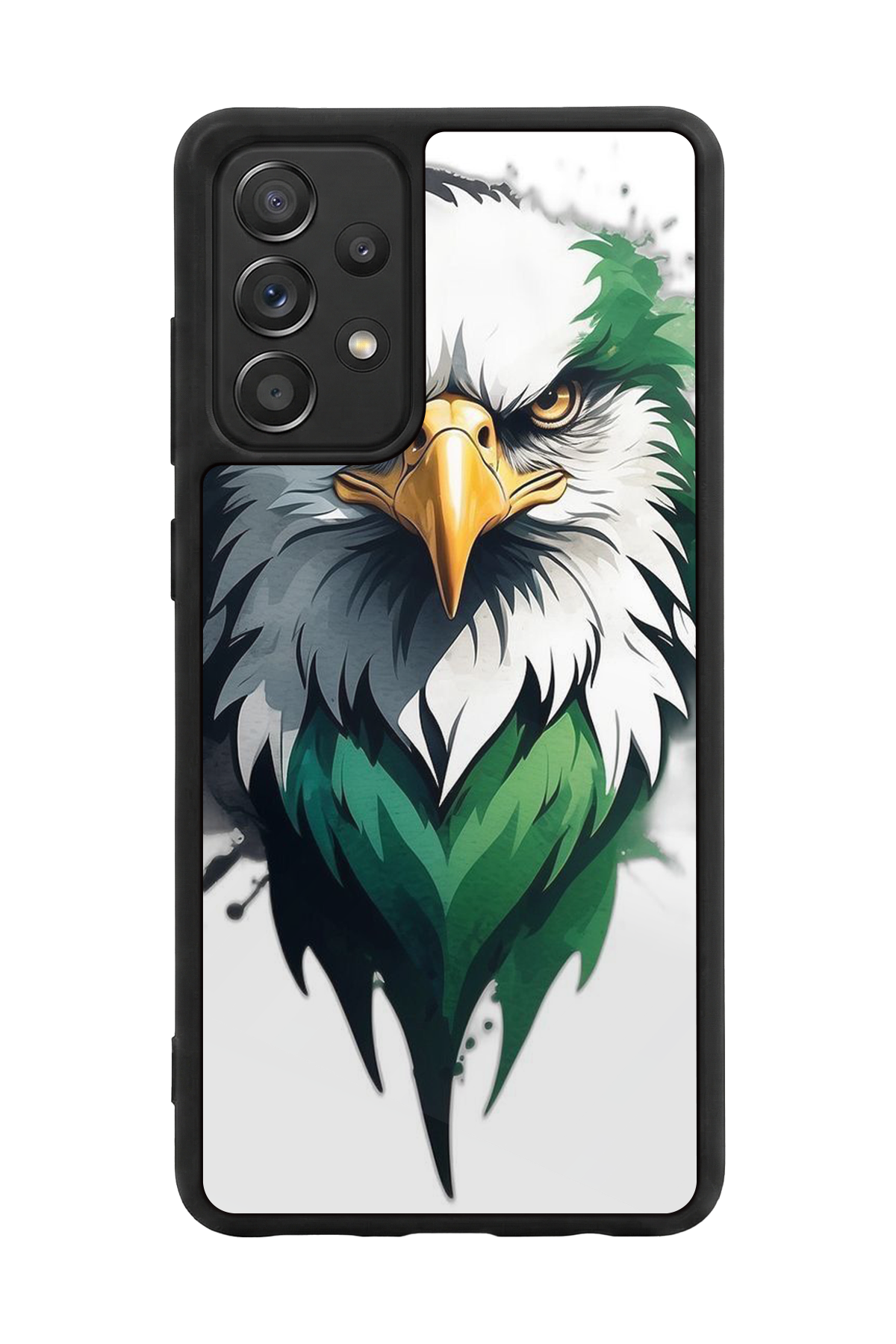 Samsung Galaxy A72 Uyumlu Besiktas Tasarımlı Glossy Premium Kılıf