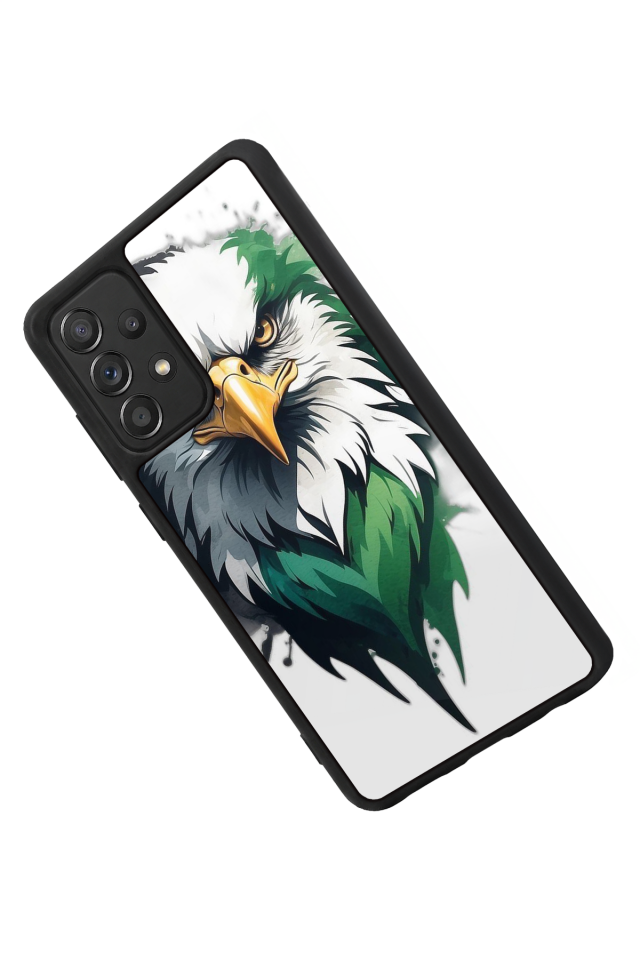 Samsung Galaxy A72 Uyumlu Besiktas Tasarımlı Glossy Premium Kılıf