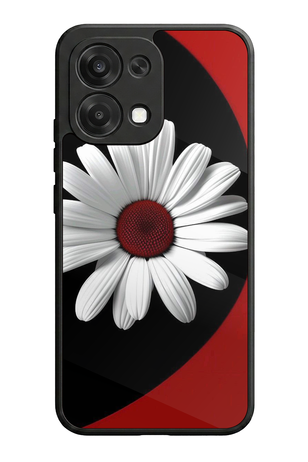 Oppo A6 Pro Uyumlu Cicek Tasarımlı Glossy Premium Kılıf