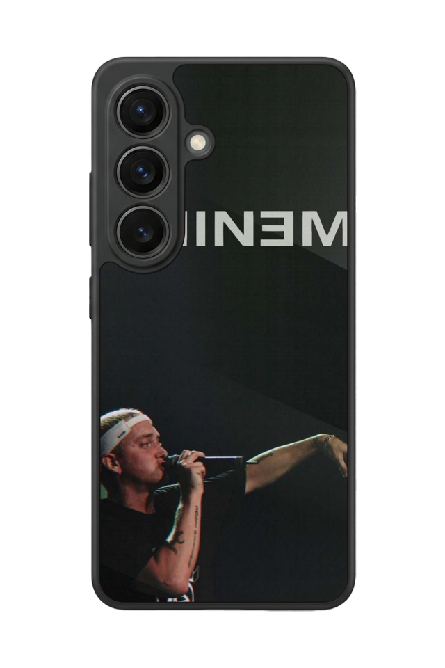 Samsung Galaxy S26 Uyumlu Eminem Tasarımlı Glossy Premium Kılıf