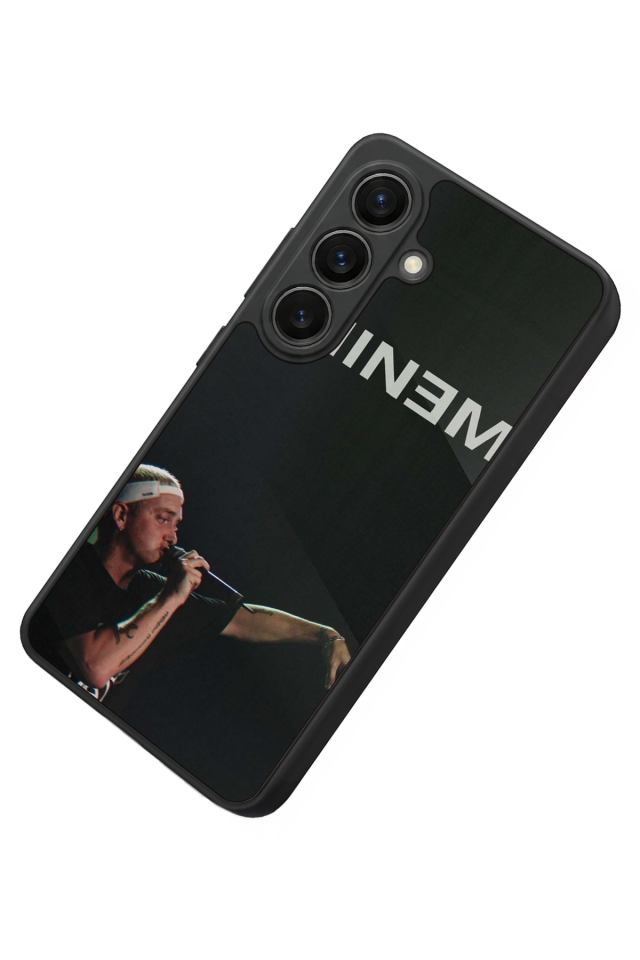 Samsung Galaxy S26 Uyumlu Eminem Tasarımlı Glossy Premium Kılıf