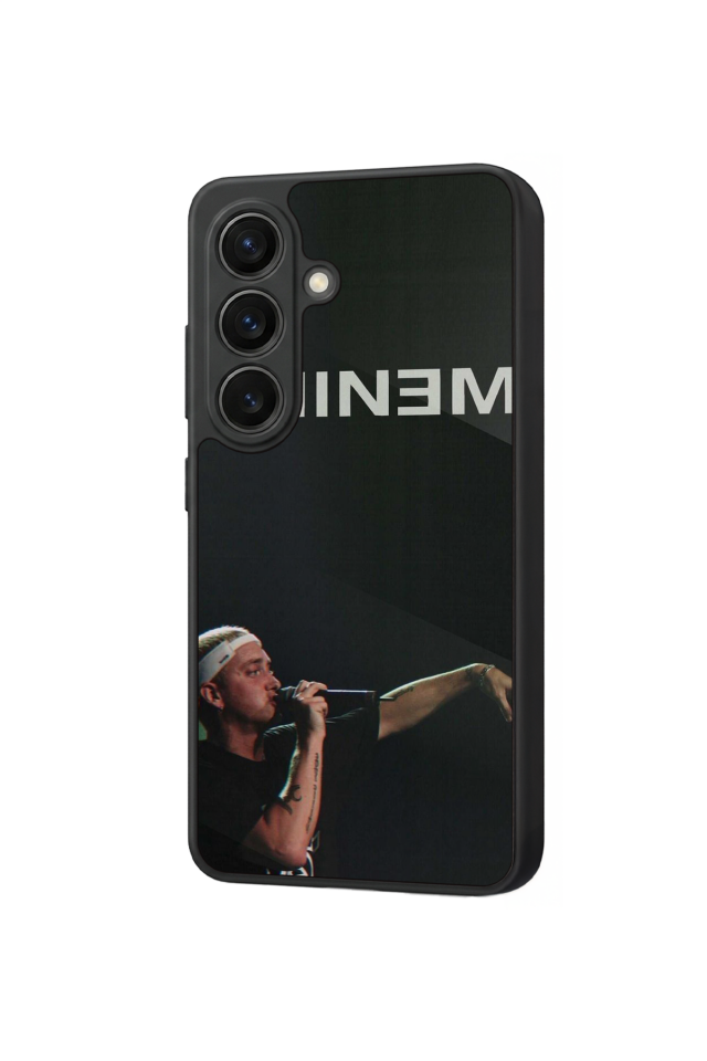 Samsung Galaxy S26 Uyumlu Eminem Tasarımlı Glossy Premium Kılıf