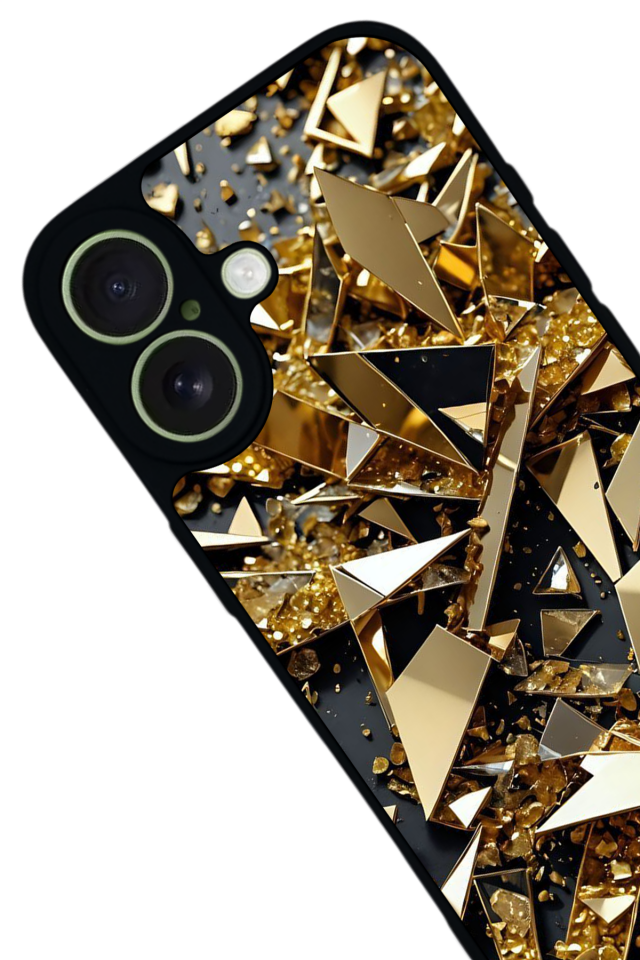 iPhone 17 Uyumlu Mermer Marble Tasarımlı Glossy Premium Kılıf