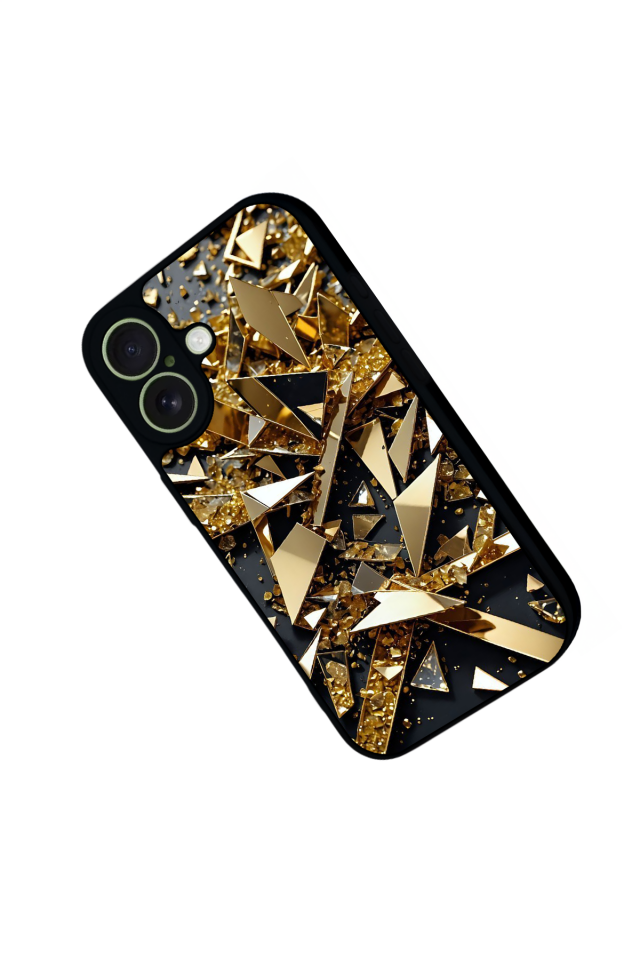 iPhone 17 Uyumlu Mermer Marble Tasarımlı Glossy Premium Kılıf