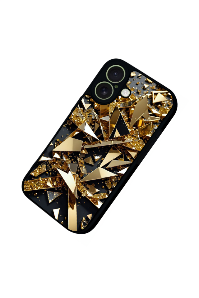 iPhone 17 Uyumlu Mermer Marble Tasarımlı Glossy Premium Kılıf