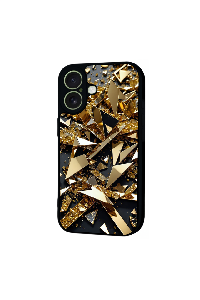 iPhone 17 Uyumlu Mermer Marble Tasarımlı Glossy Premium Kılıf