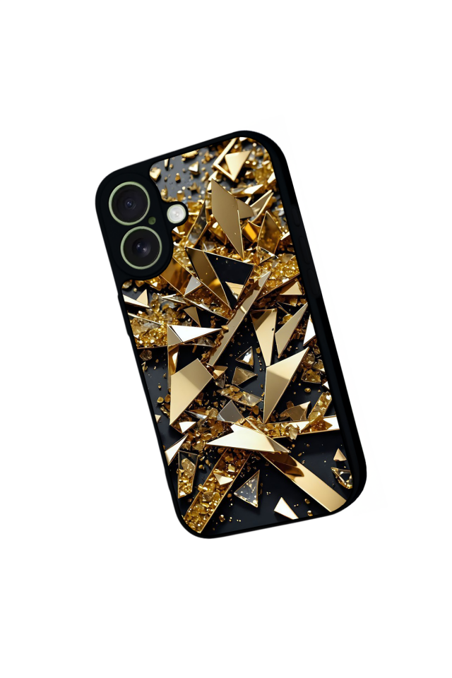 iPhone 17 Uyumlu Mermer Marble Tasarımlı Glossy Premium Kılıf