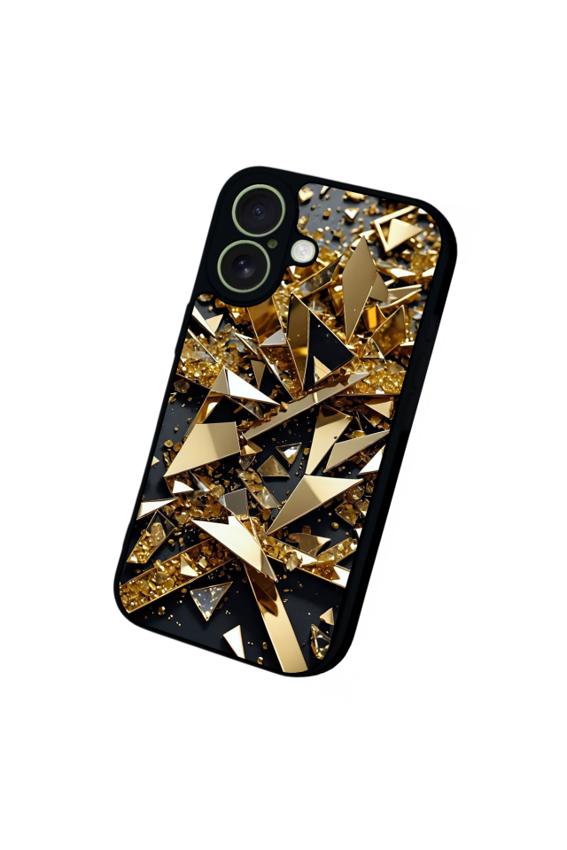 iPhone 17 Uyumlu Mermer Marble Tasarımlı Glossy Premium Kılıf