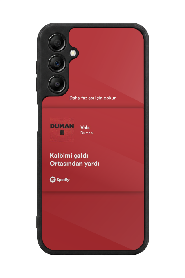 Samsung Galaxy A14 Uyumlu Sarki Sozleri Tasarımlı Glossy Premium Kılıf