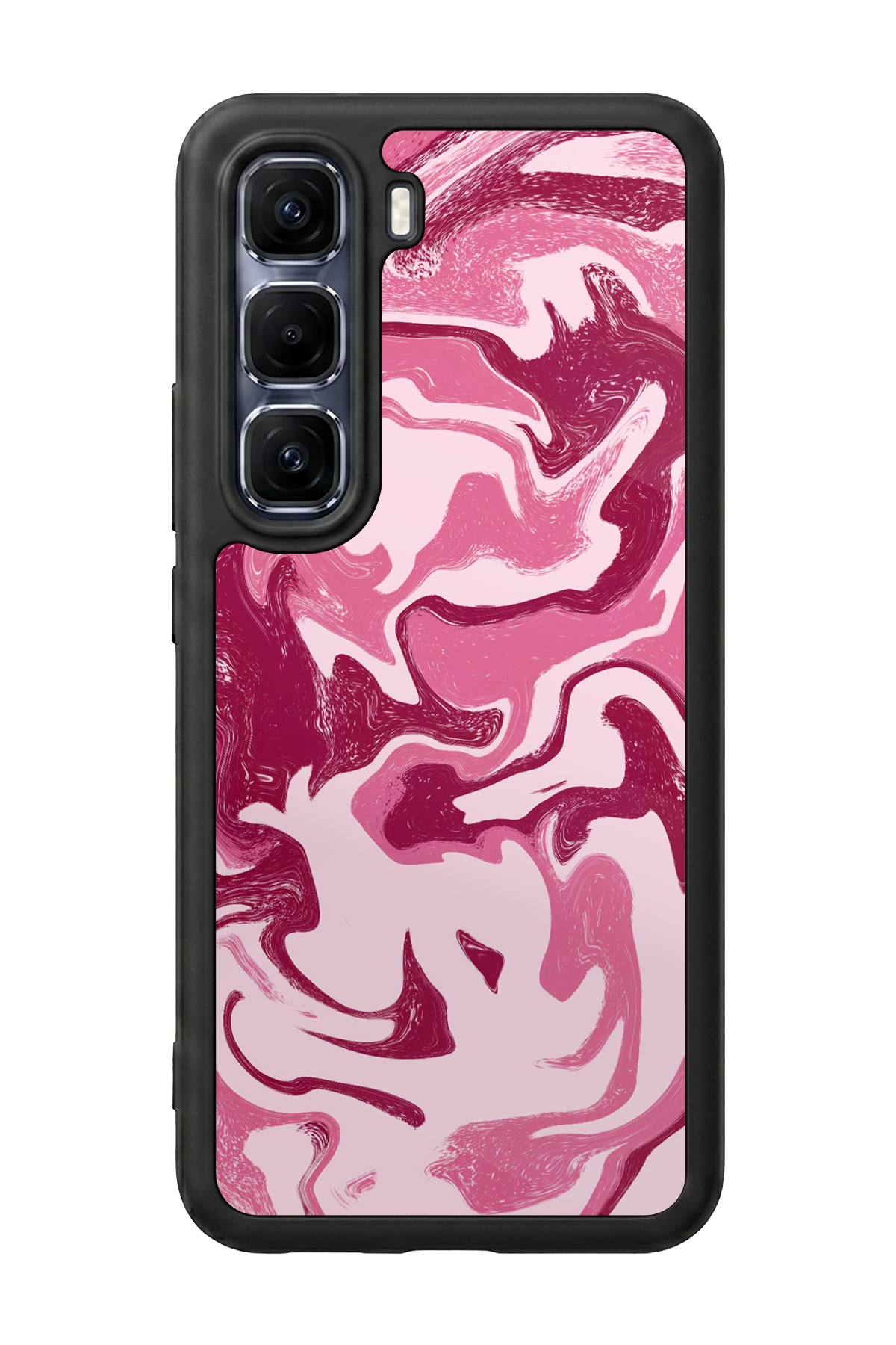 Infinix Hot 60 Pro Plus Uyumlu Soft Degrade Tasarımlı Glossy Premium Kılıf