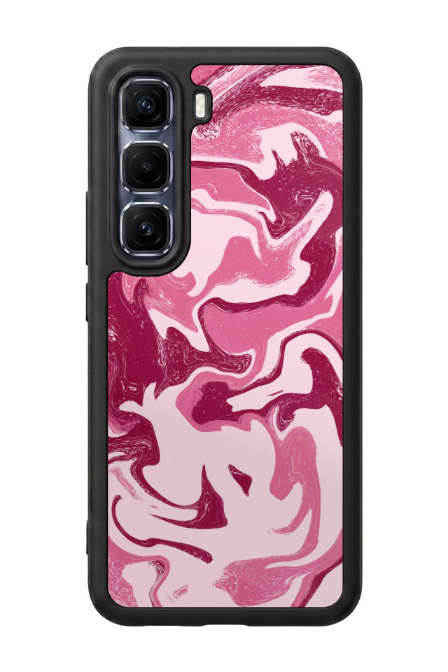 Infinix Hot 60 Pro Plus Uyumlu Soft Degrade Tasarımlı Glossy Premium Kılıf