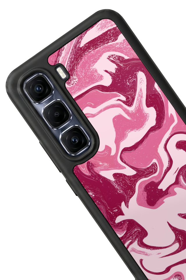 Infinix Hot 60 Pro Plus Uyumlu Soft Degrade Tasarımlı Glossy Premium Kılıf