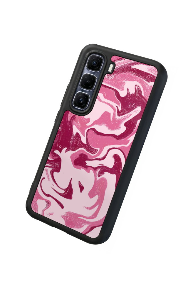 Infinix Hot 60 Pro Plus Uyumlu Soft Degrade Tasarımlı Glossy Premium Kılıf