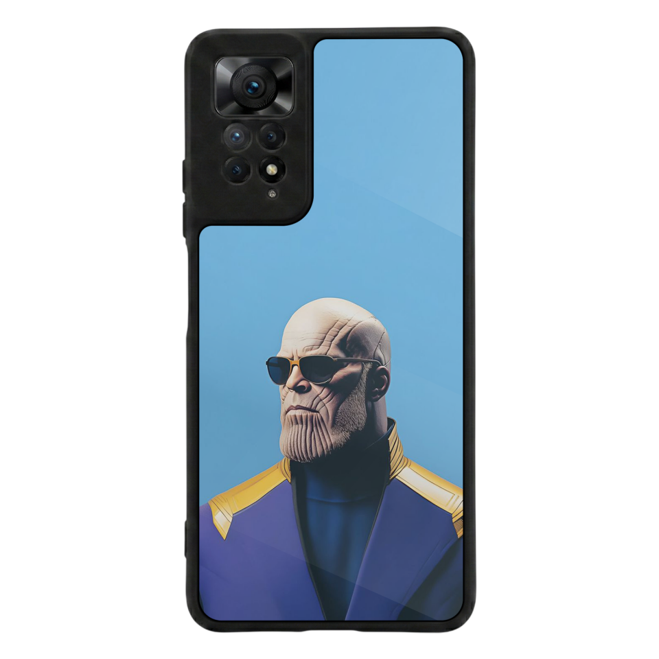 Xiaomi Redmi Note 11 Pro Uyumlu Thanos Tasarımlı Glossy Premium Kılıf