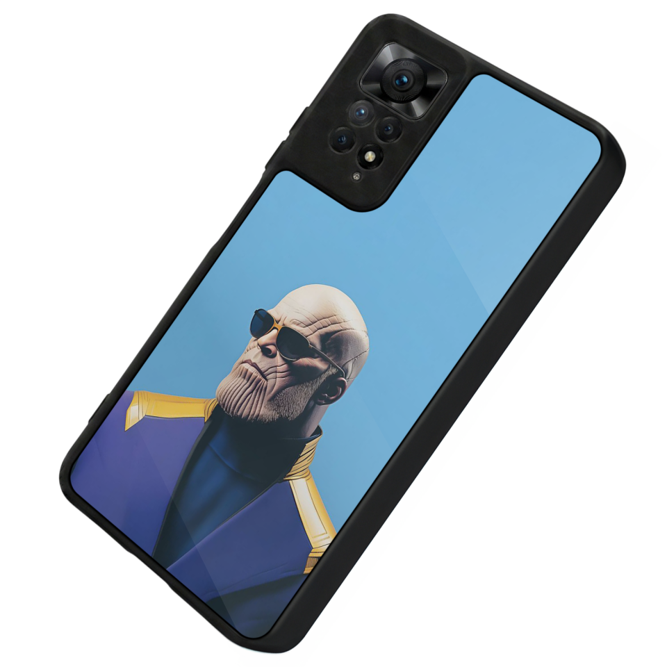 Xiaomi Redmi Note 11 Pro Uyumlu Thanos Tasarımlı Glossy Premium Kılıf