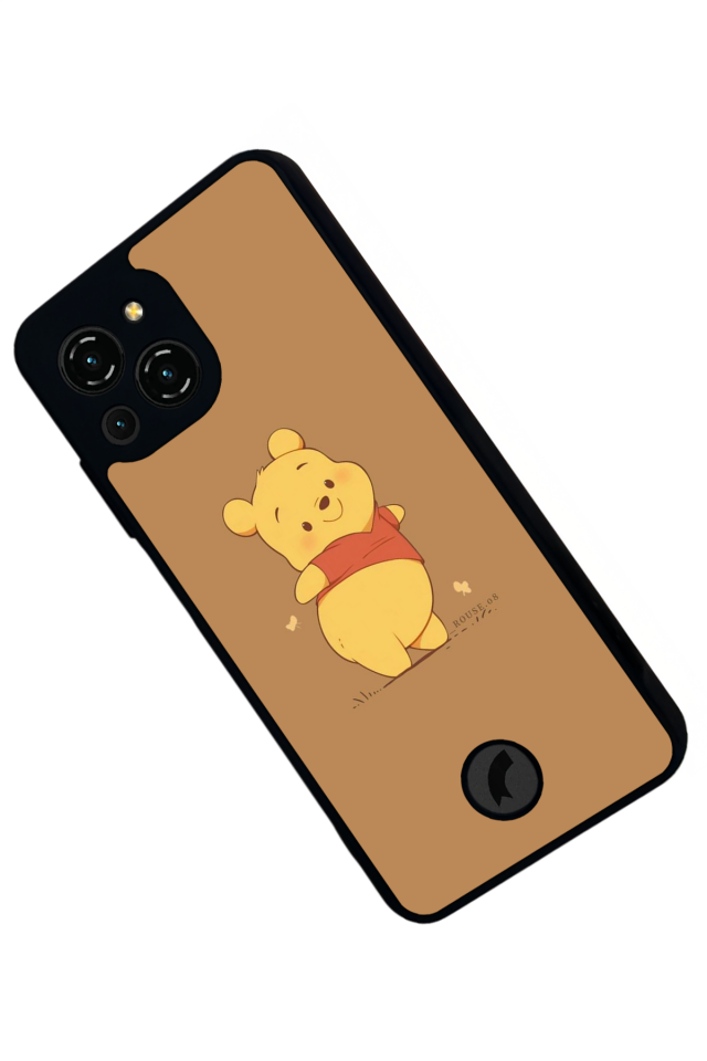 Reeder S23 Pro Max Uyumlu Winnie Tasarımlı Glossy Premium Kılıf