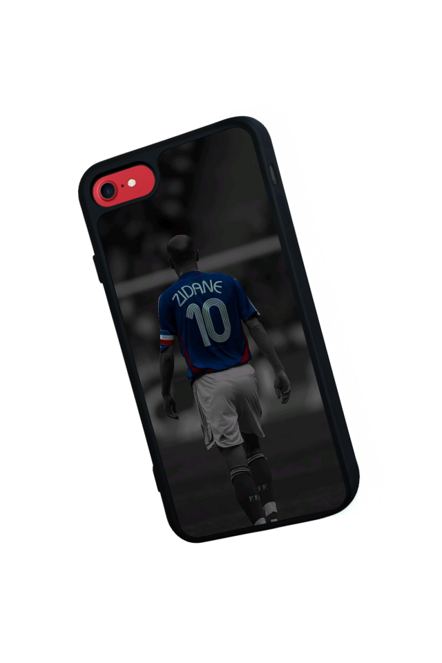 iPhone SE Uyumlu Zidane Tasarımlı Glossy Premium Kılıf