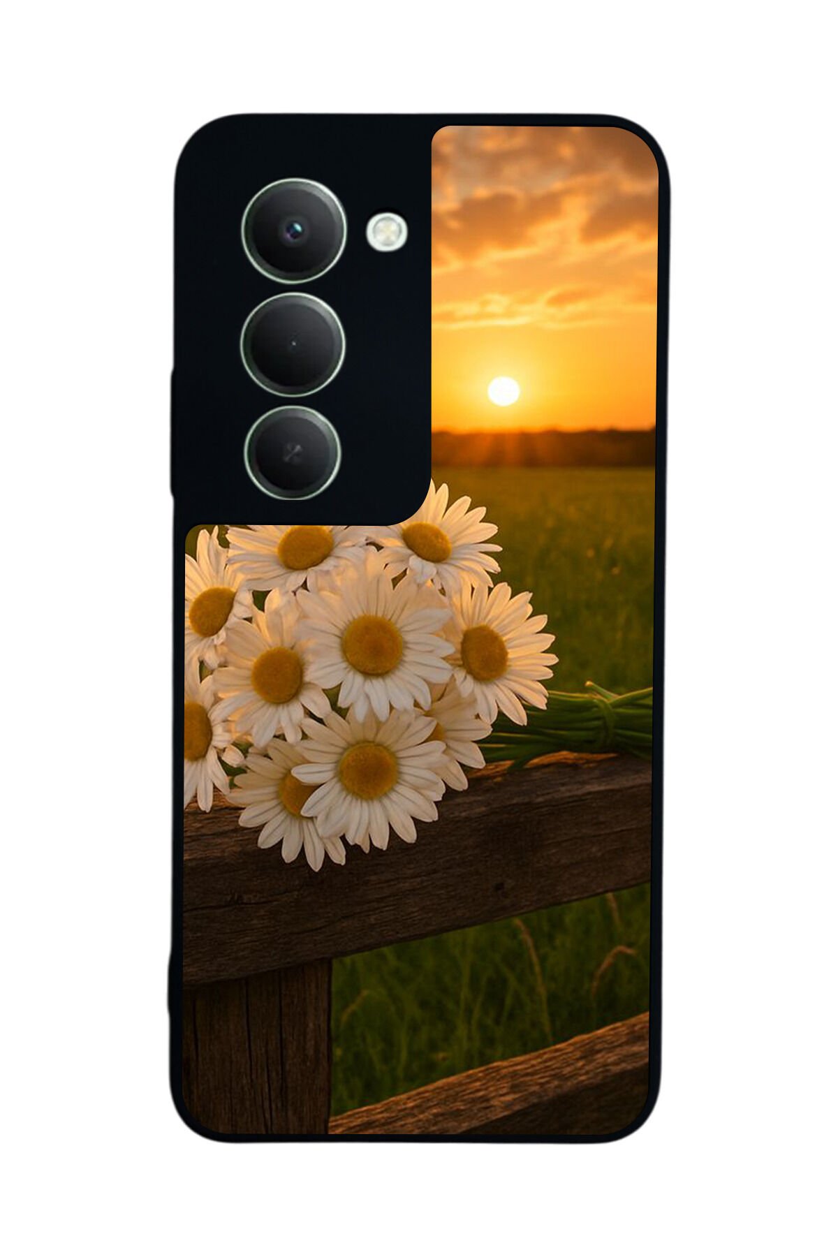 Xiaomi Redmi 15 5G Uyumlu Cicek Tasarımlı Glossy Premium Kılıf