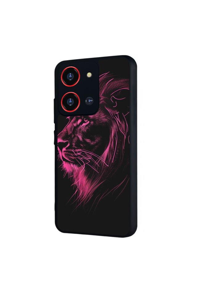 Reeder S19 Max Pro S ZOOM Uyumlu Aslan Tasarımlı Glossy Premium Kılıf