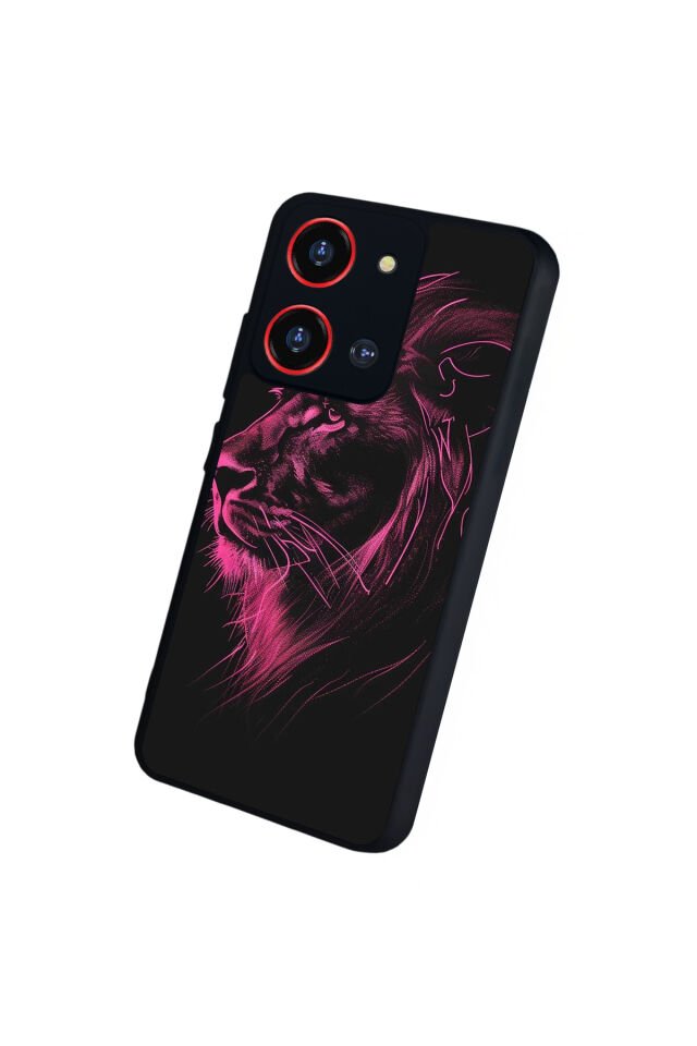 Reeder S19 Max Pro S ZOOM Uyumlu Aslan Tasarımlı Glossy Premium Kılıf