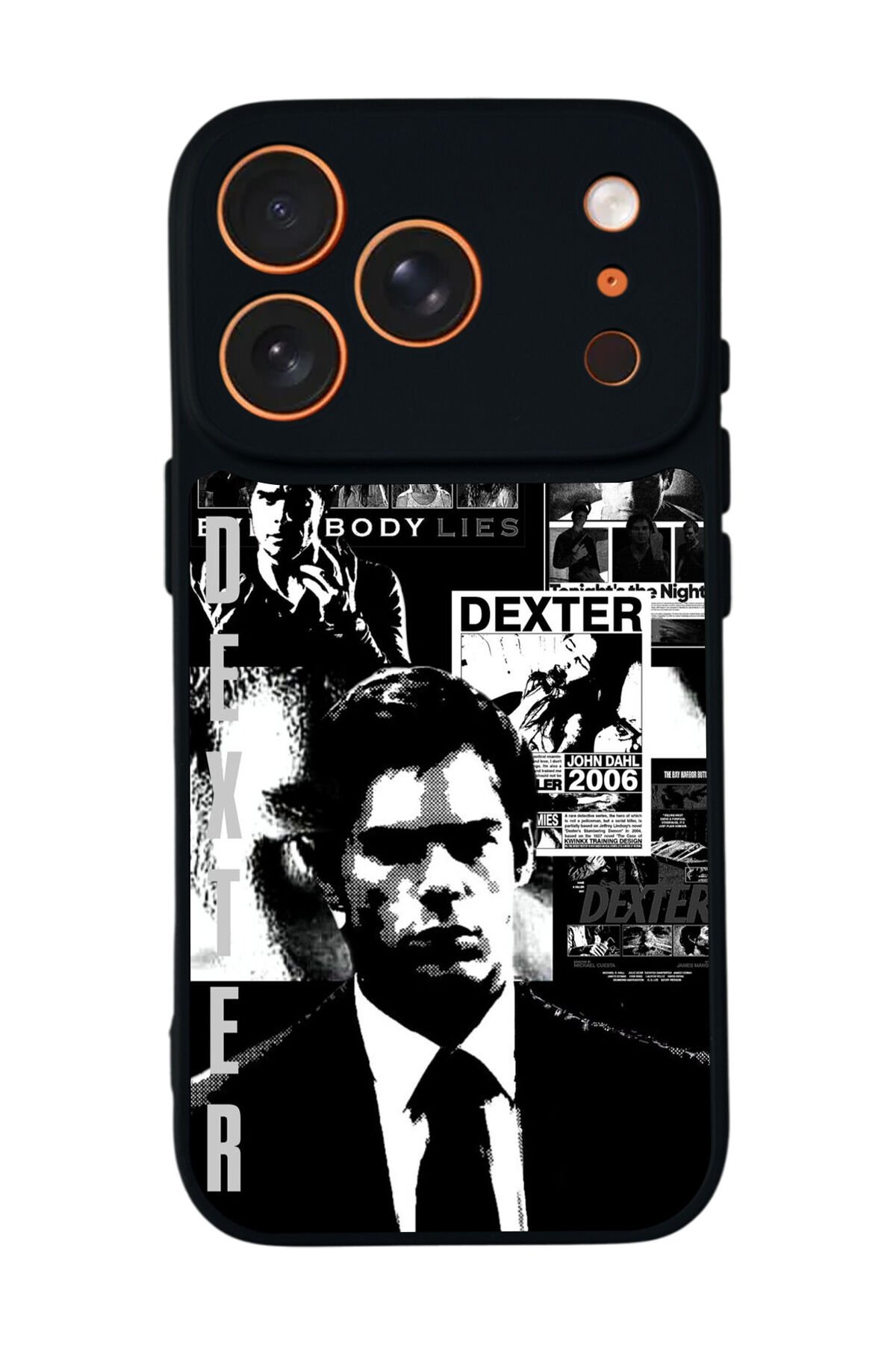 iPhone 17 Pro Uyumlu DeiPhone 17 Proter Tasarımlı Glossy Premium Kılıf