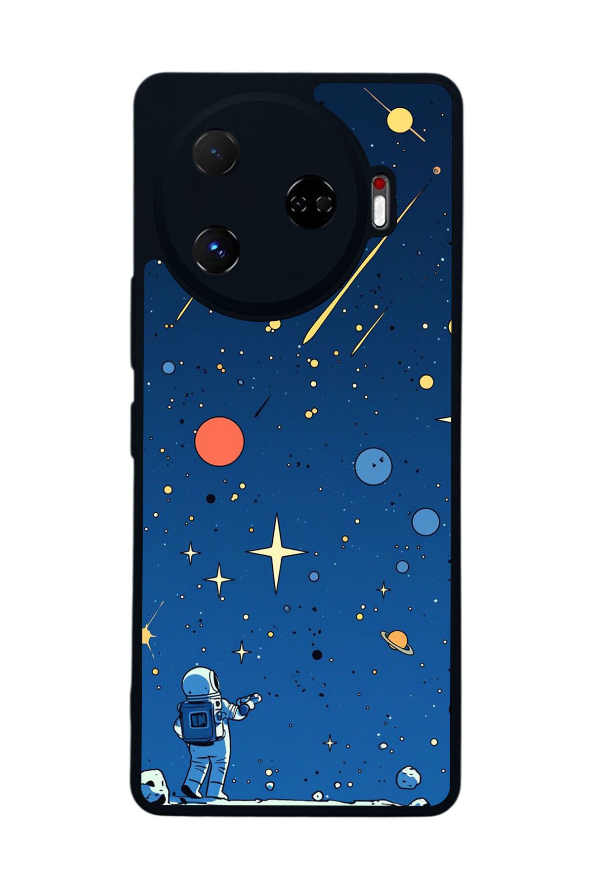 Tecno Camon 30 Pro Uyumlu Uzay Tasarımlı Glossy Premium Kılıf