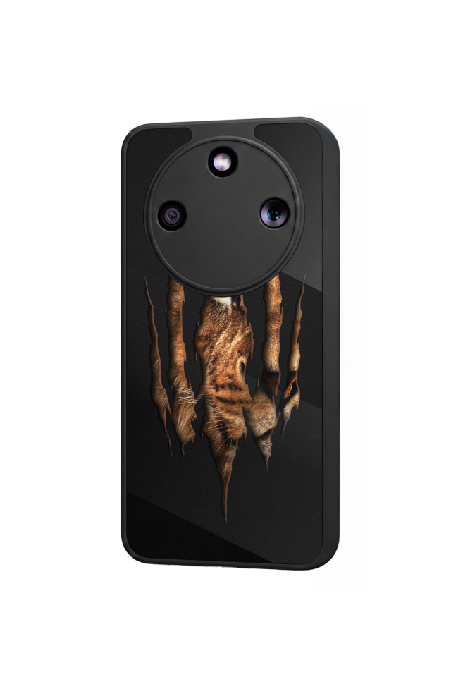 Honor Magic 8 Lite Uyumlu Aslan Tasarımlı Glossy Premium Kılıf