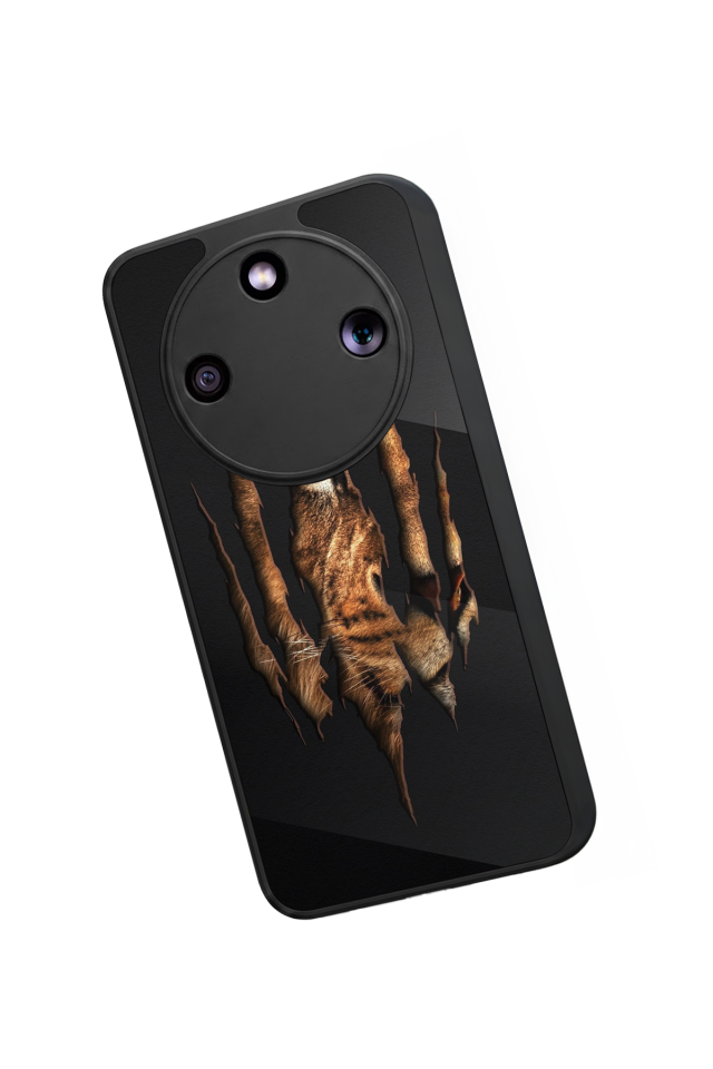 Honor Magic 8 Lite Uyumlu Aslan Tasarımlı Glossy Premium Kılıf