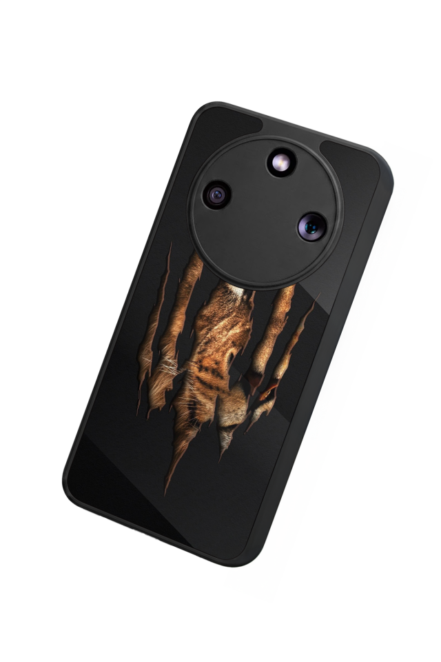 Honor Magic 8 Lite Uyumlu Aslan Tasarımlı Glossy Premium Kılıf