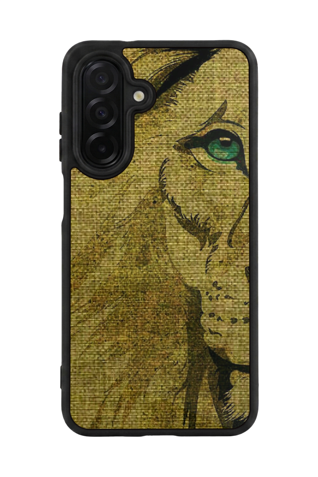 Samsung Galaxy A36 Uyumlu Aslan Tasarımlı Glossy Premium Kılıf