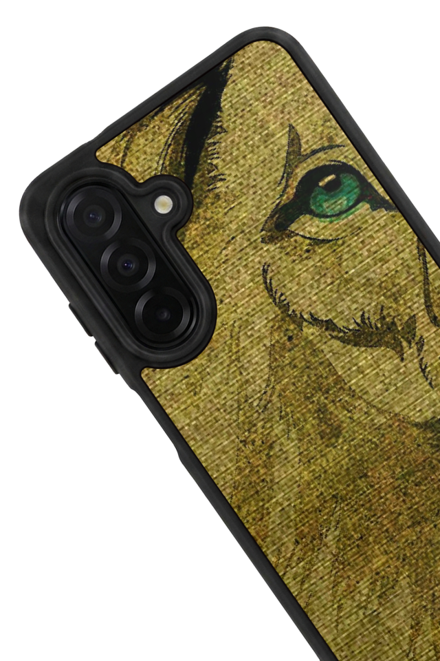 Samsung Galaxy A36 Uyumlu Aslan Tasarımlı Glossy Premium Kılıf