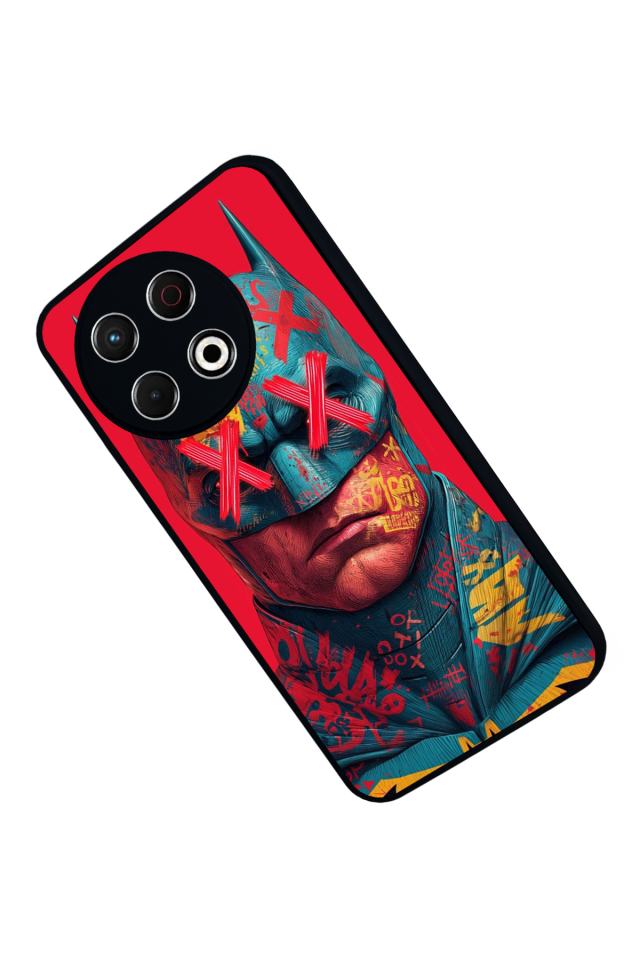 Tecno Spark 30 Pro Uyumlu Batman Tasarımlı Glossy Premium Kılıf