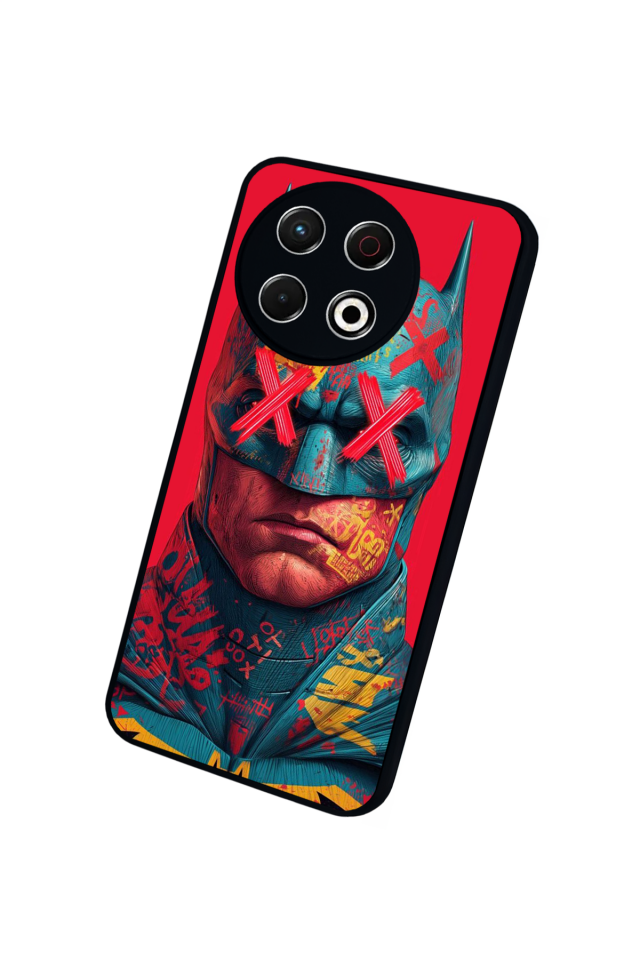 Tecno Spark 30 Pro Uyumlu Batman Tasarımlı Glossy Premium Kılıf