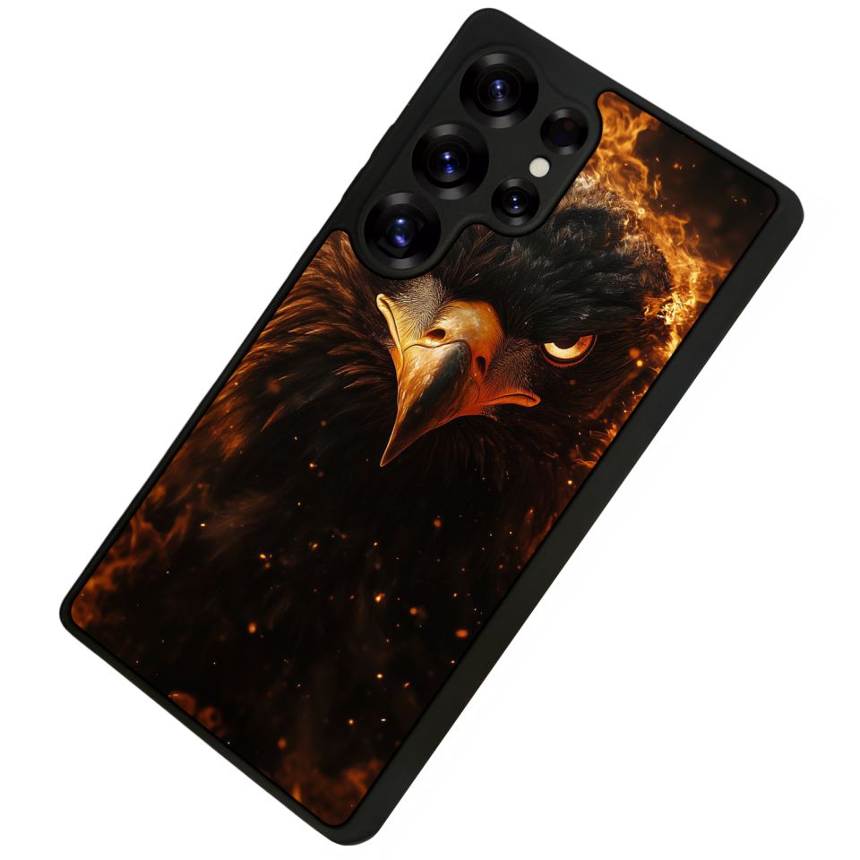 Samsung Galaxy S25 Ultra Uyumlu Besiktas Tasarımlı Glossy Premium Kılıf