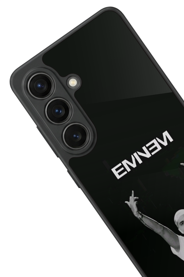 Samsung Galaxy S26 Uyumlu Eminem Tasarımlı Glossy Premium Kılıf