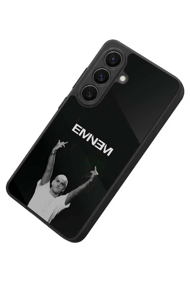 Samsung Galaxy S26 Uyumlu Eminem Tasarımlı Glossy Premium Kılıf
