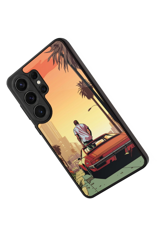 Samsung Galaxy S26 Ultra Uyumlu GTA Tasarımlı Glossy Premium Kılıf