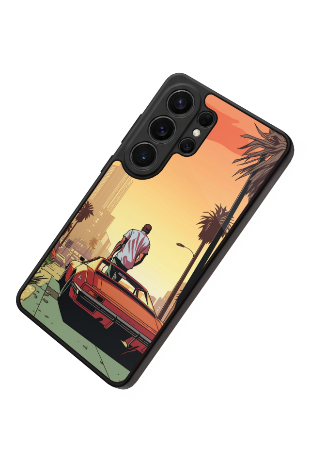 Samsung Galaxy S26 Ultra Uyumlu GTA Tasarımlı Glossy Premium Kılıf