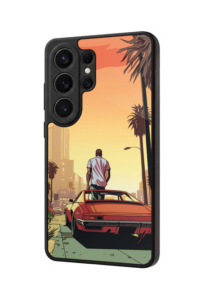 Samsung Galaxy S26 Ultra Uyumlu GTA Tasarımlı Glossy Premium Kılıf