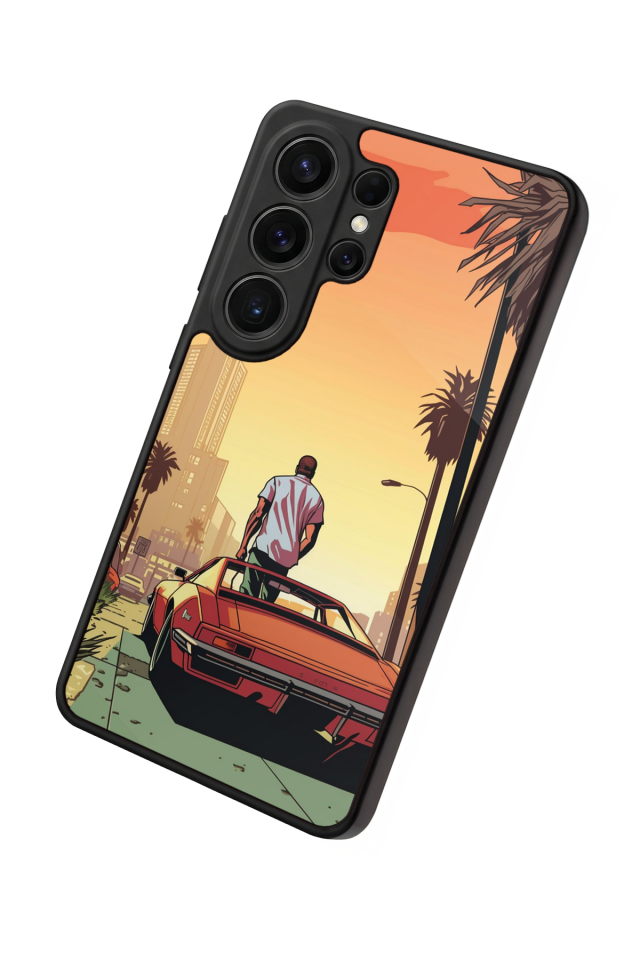 Samsung Galaxy S26 Ultra Uyumlu GTA Tasarımlı Glossy Premium Kılıf