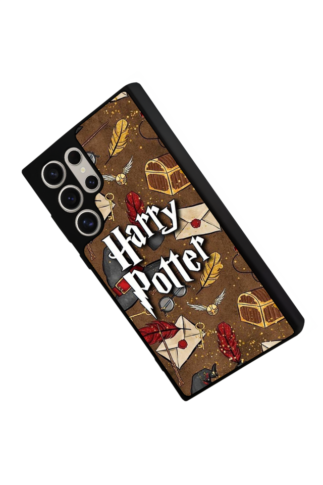Samsung Galaxy S22 Ultra Uyumlu HarryPotter Tasarımlı Glossy Premium Kılıf
