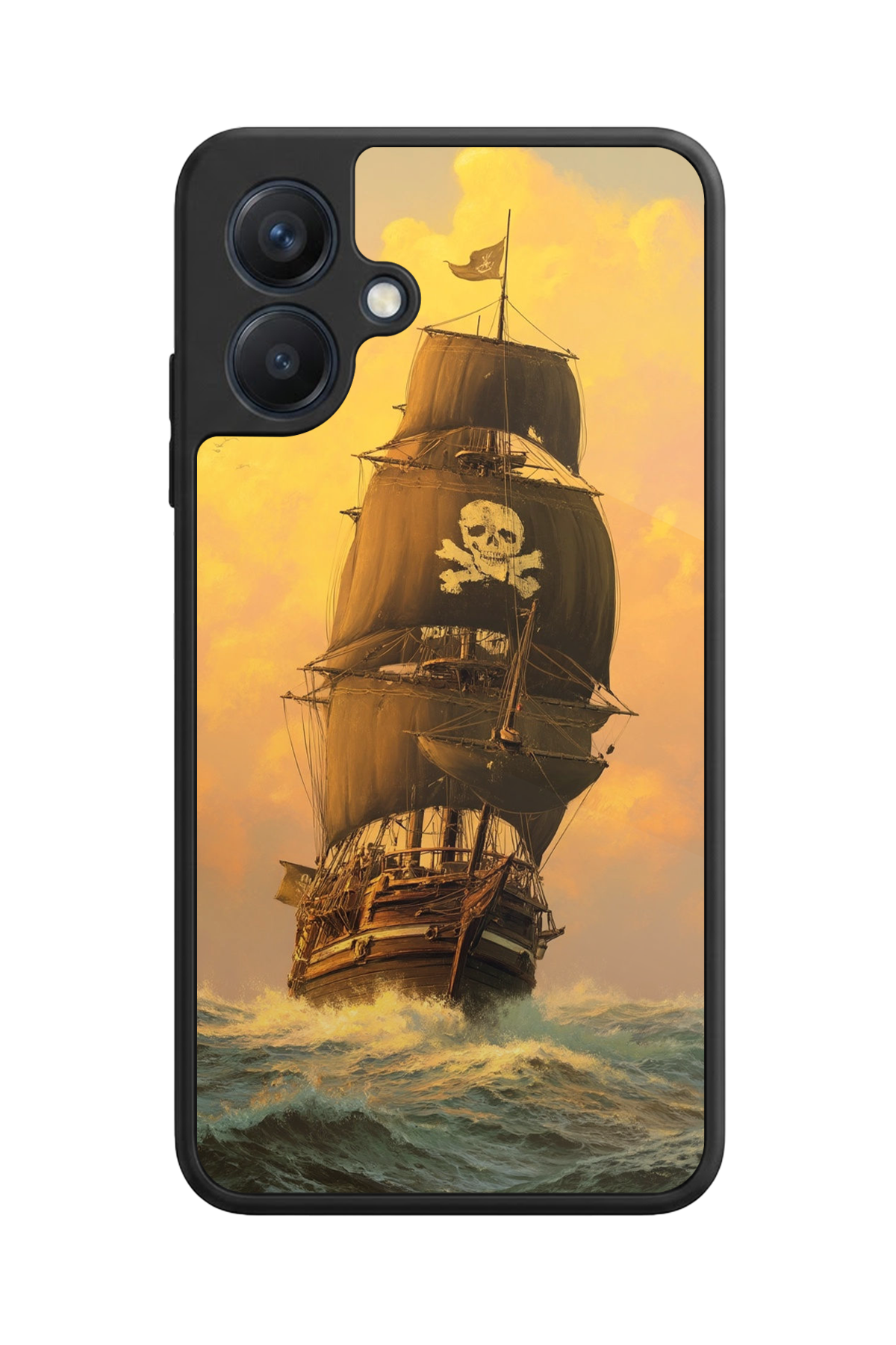 Samsung Galaxy A07 Uyumlu Korsan Tasarımlı Glossy Premium Kılıf