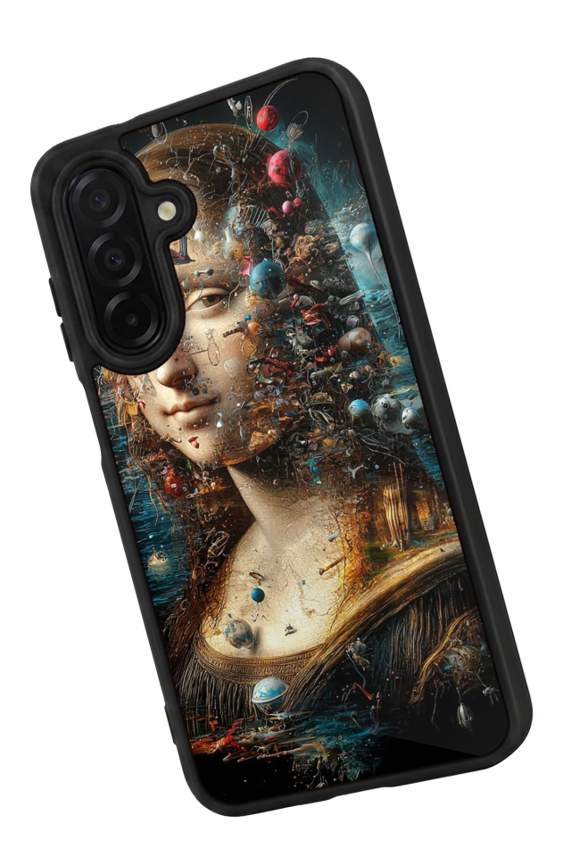 Samsung Galaxy A26 Uyumlu Monalisa Tasarımlı Glossy Premium Kılıf