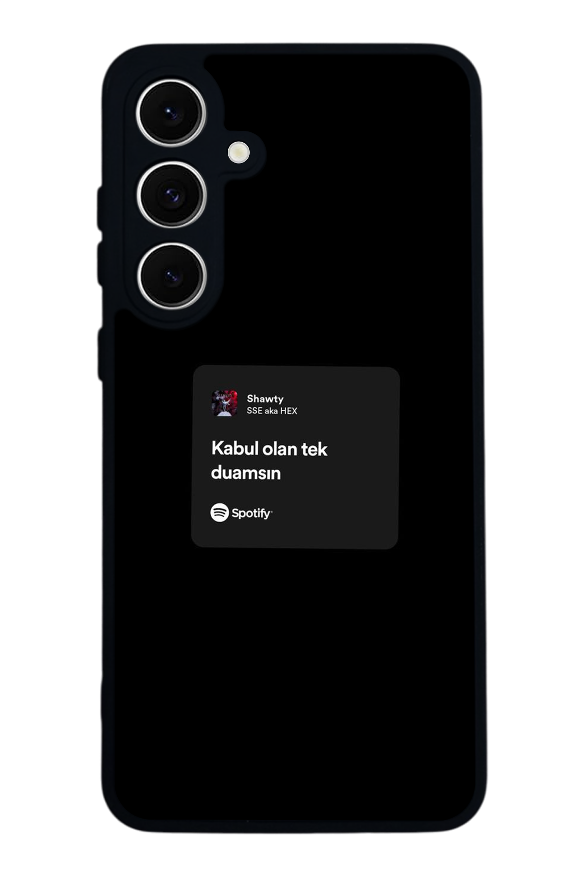 Samsung Galaxy S24 FE Uyumlu Sarki Sozleri Tasarımlı Glossy Premium Kılıf