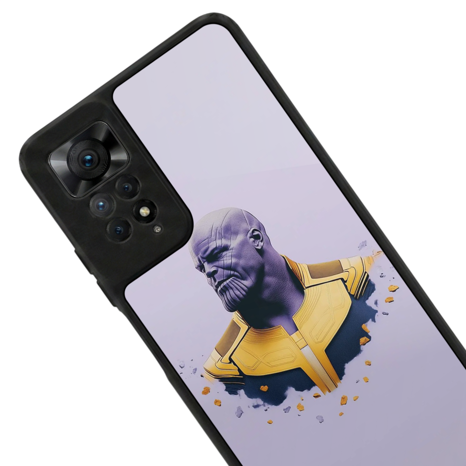 Xiaomi Redmi Note 11 Pro Uyumlu Thanos Tasarımlı Glossy Premium Kılıf
